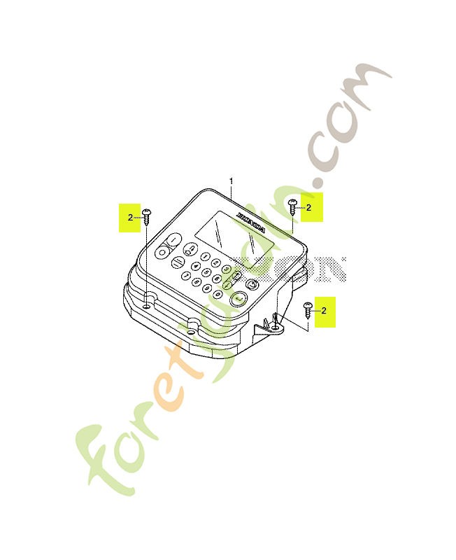 Vis auto-taraudeuse, 4x18 réf. Honda 90101VP7000