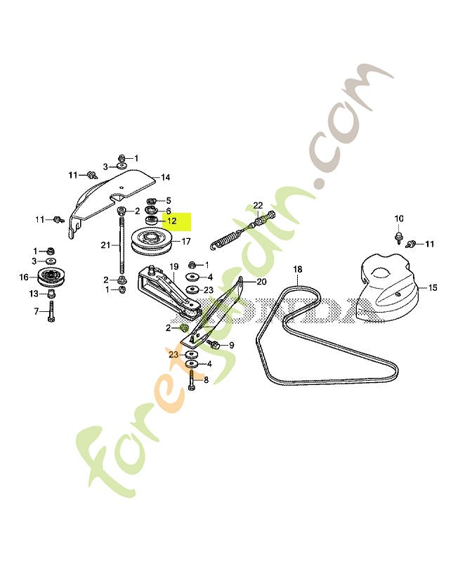 Roulement, (6202 fag) réf. Honda 80737VK1003