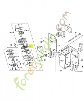 Joint de pompe réf. Honda 16011ZM3014