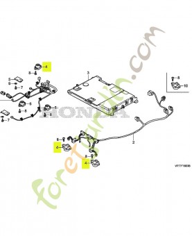 Capteur, zone réf. Honda 34760VP7004