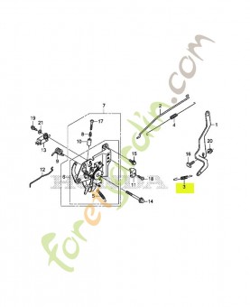 Ressort de regulateur réf. Honda 16561Z9P000