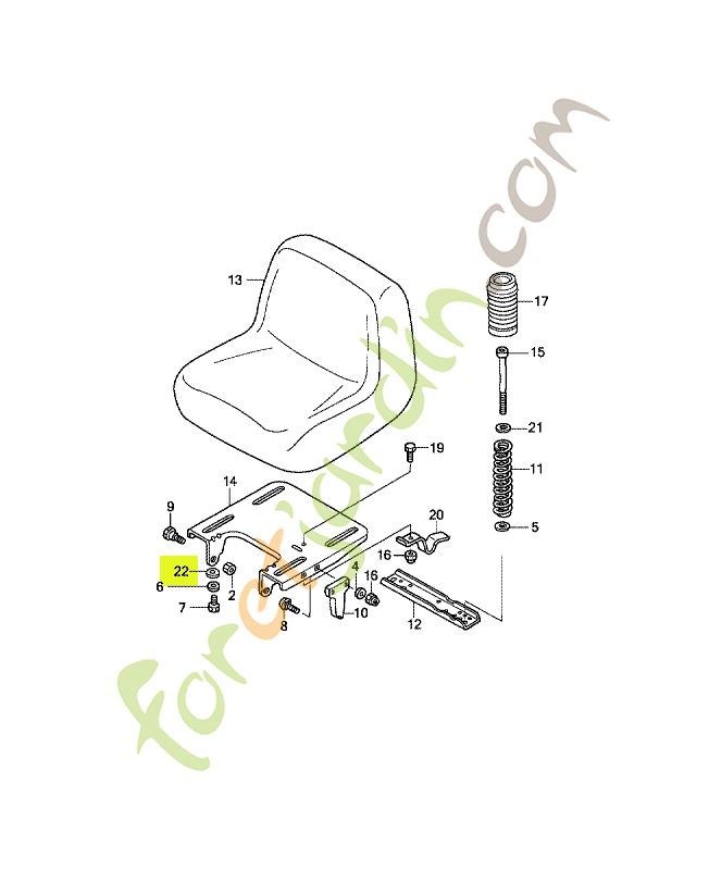 Rondelle (24x8.5x2) réf. Honda 80035Y09003