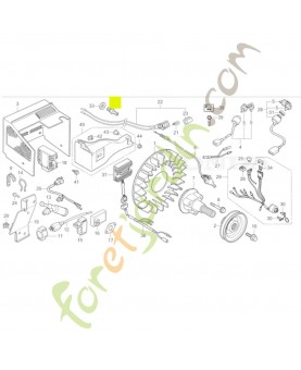 Bouchon de vidange d'huile réf. Honda 90131ZE3790