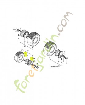 Roulement réf. Honda 80264VK1003