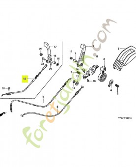 Cable comp. changement réf. Honda 54630VF0E51