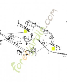 Bague d'embrayage réf. Honda 22571VA8000