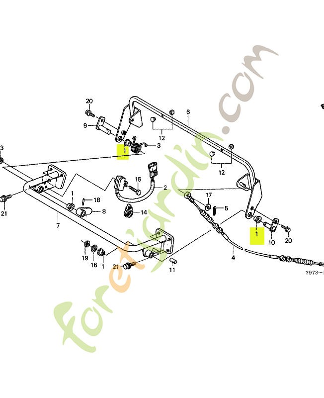 Bague d'embrayage réf. Honda 22571VA8000