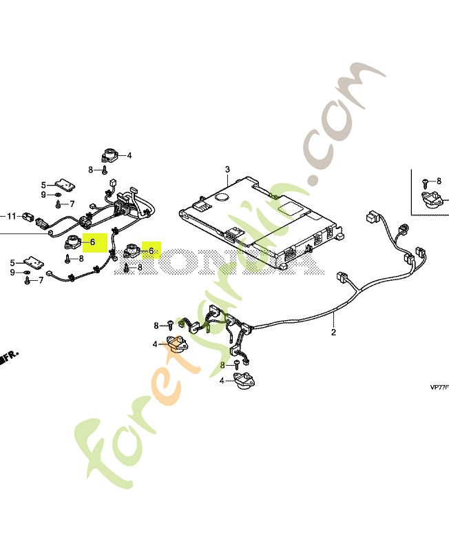 Capteur, levage réf. Honda 36250VP7003