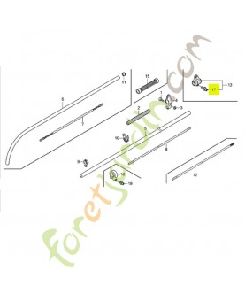 Boulon-rondelle 5X22 réf. Honda 90105VL6J31