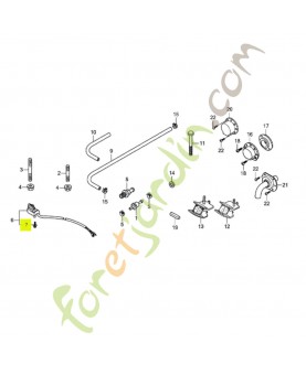 Boulon 3x12 réf. Honda 90105733D61