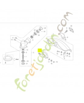 Boulon de douille 6x50 réf. Honda 90104VL5G41