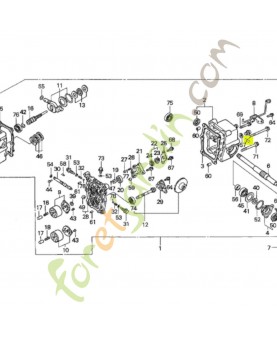 Boulon de bouchon 14mm réf. Honda 90081MC7000