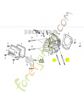 Goujon 6x93.5 réf. Honda 90043ZDK690
