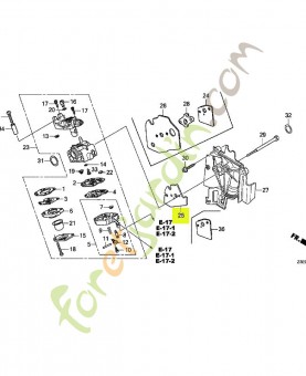 Joint de carburateur réf. Honda 16221Z0H010
