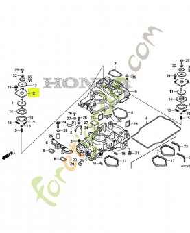 Plaque de fixation réf. Honda 50356VP7000