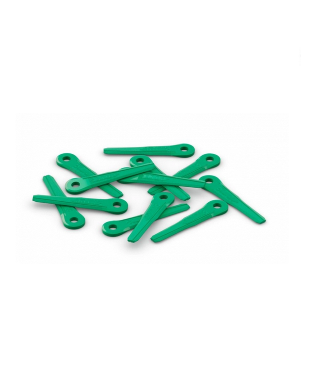 Jeu de 12 couteaux en plastique STIHL PolyCut 6-2 ; 11-2 ; 18-2 référence 40020071020