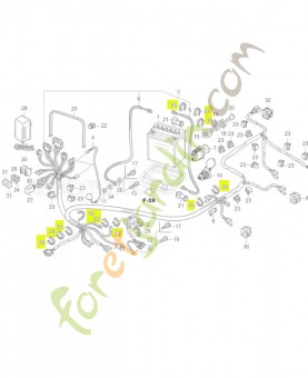 Bande réf. Honda 80457VK1023