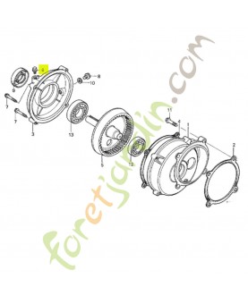 Boulon réf. Honda 90002883740