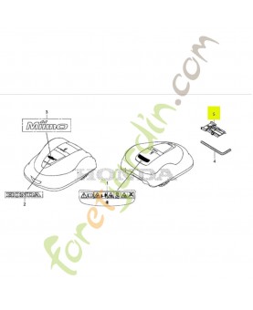 Support de pieces réf. Honda 89311VP9000