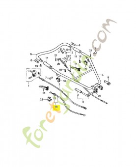 Cable comp. d'embrayage réf. Honda 54720727000