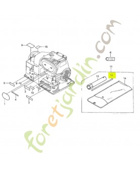 Barre de cle a bougie réf. Honda 89211170000