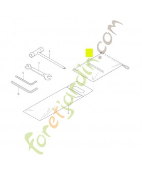 Sac transport réf. Honda 89104VK9A00