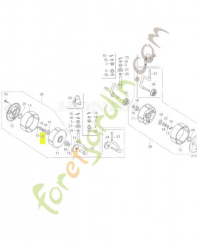 Rondelle de onde, 6mm réf. Honda 90442VP7A00
