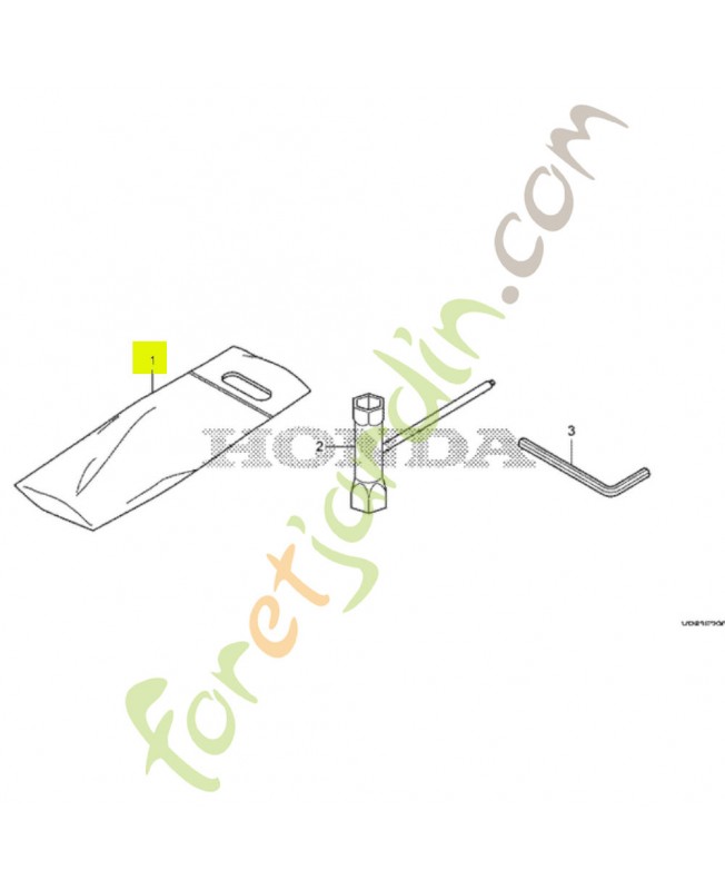 Sac d'outils réf. Honda 89101VK9A01