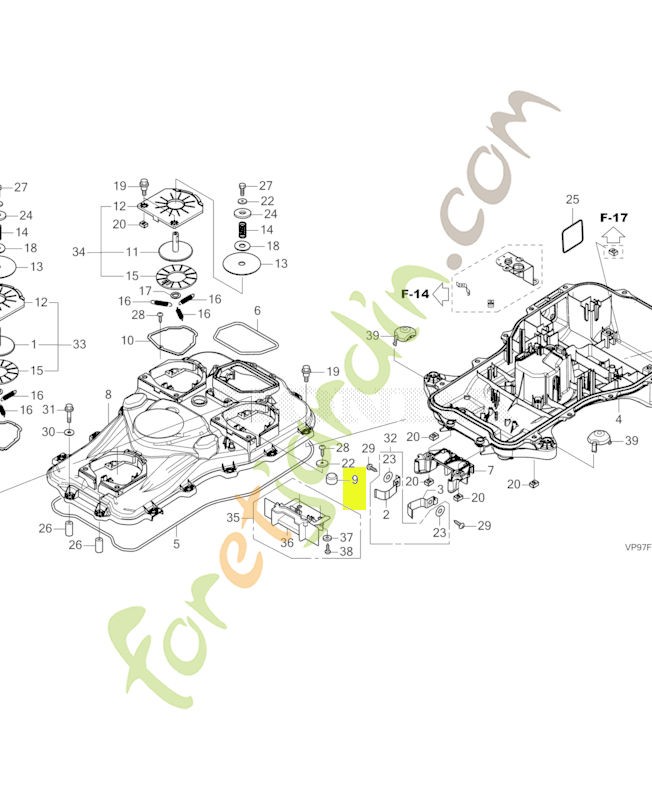 Chapeau de respiration réf. Honda 50112VP9003