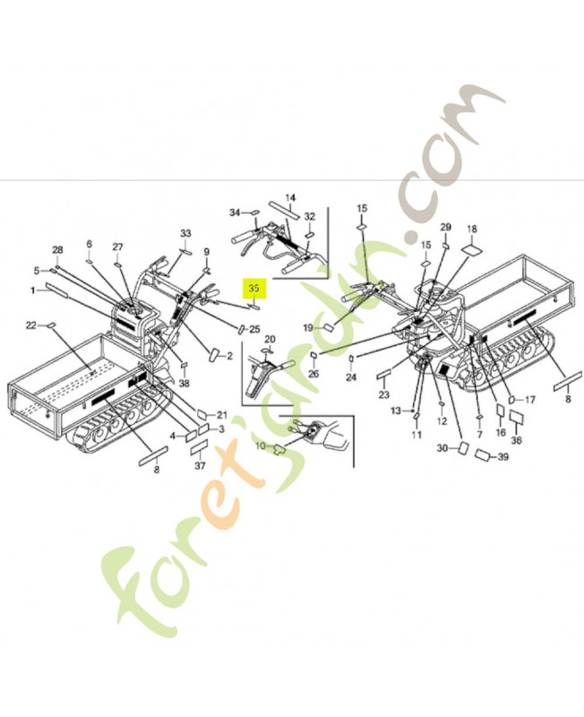 Marque de cote d'embrayage réf. Honda 87713V28640