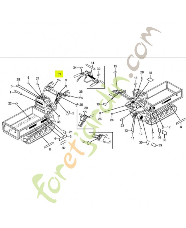 Marque de cote d'embrayage réf. Honda 87712V28640