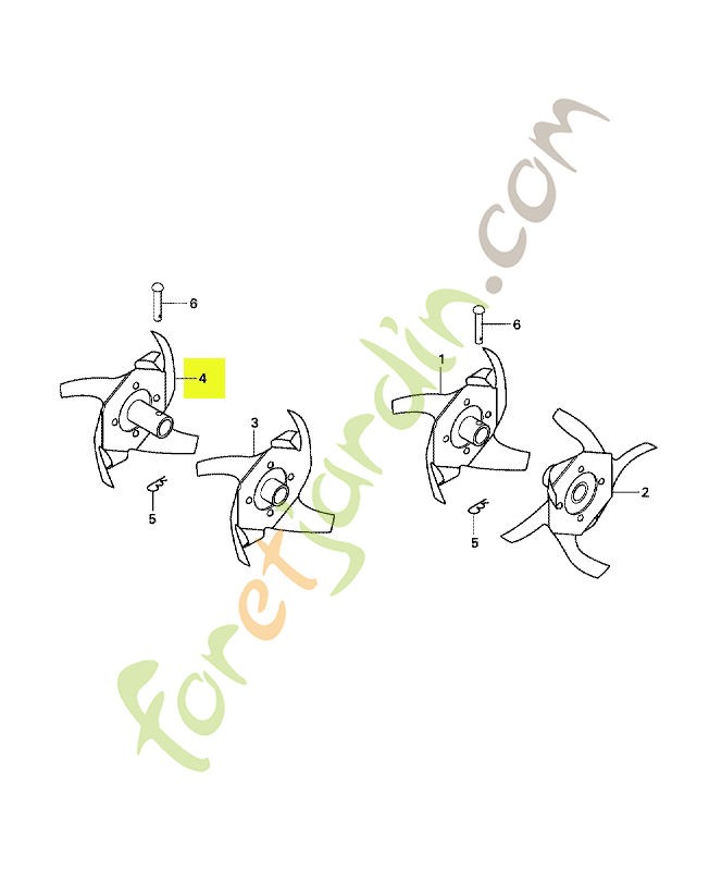 Lame réf. Honda 72230V18640