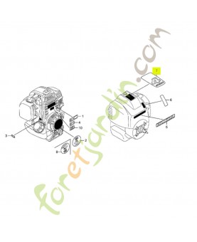 Marque (4-stroke) réf. Honda 87660Z0H000