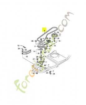 Courroie en v (bando sb-41) réf. Honda 23161VA8E21