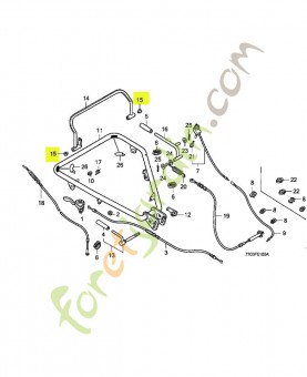 Bague de levier d'embrayage réf. Honda 54412952770