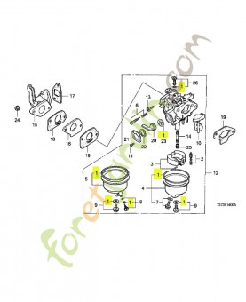 Jeu de joints réf. Honda 16010ZG1015