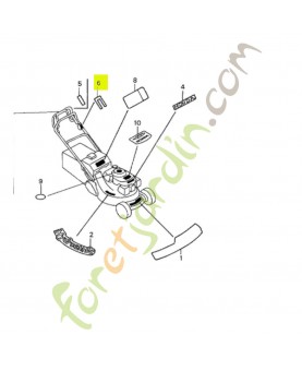 Marque d'indication de réf. Honda 87532VF0E50