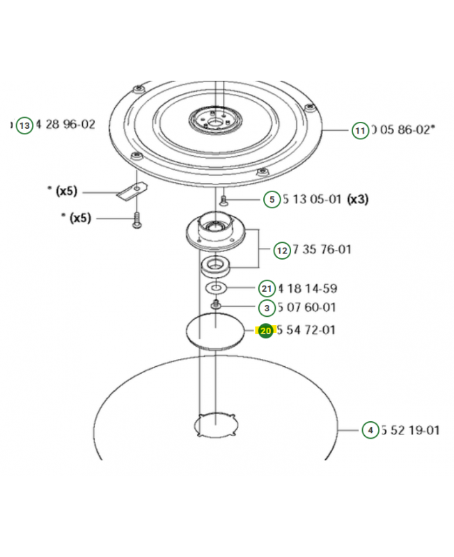 joint torique référence 575547201