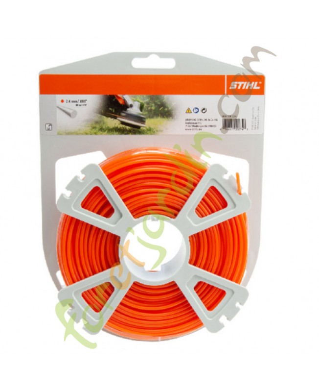 Fil nylon pour débroussailleuse 2.4 mm x 86 m Stihl