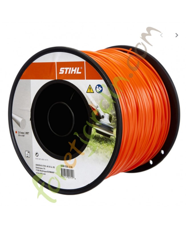 Rouleau de fil nylon 261m - 2,4mm Stihl