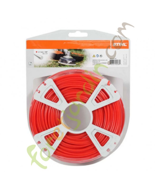 Fil nylon rond 2.7 mm x 68 m stihl réf. 0000-930-2343 en stock
