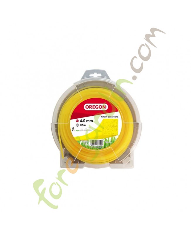 Fil nylon pour débroussailleuse 4 mm x 32m OREGON