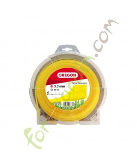 Fil nylon pour débroussailleuse 3 mm x 48 m OREGON