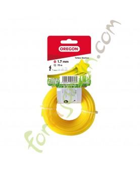 Fil nylon pour débroussailleuse 1.7mm x 15m OREGON