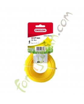 Fil nylon pour débroussailleuse 2.7mm x 15m OREGON référence 69-430-Y