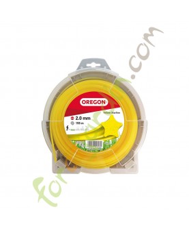 Fil nylon pour débroussailleuse 2.0mm x 155m OREGON référence 69-448-Y