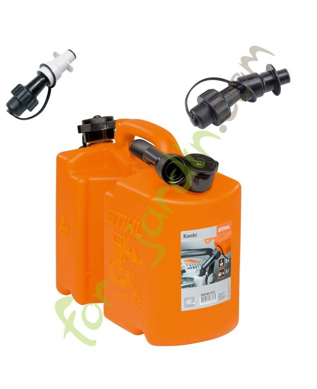 Bidon à Carburant orange 5 litres et 3 litres Stihl référence 7014-200-0235