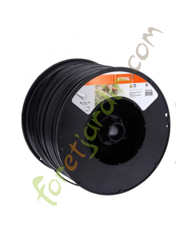 Rouleau de fil nylon rond Ø 3,3 mm x 573,0 m Stihl référence 0000-930-2569