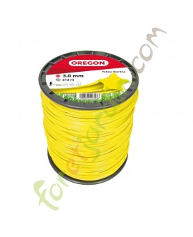 Fil nylon pour débroussailleuse 3.0mm x 212m OREGON