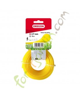 Fil nylon pour débroussailleuse 2.7 mm x 15 m OREGON